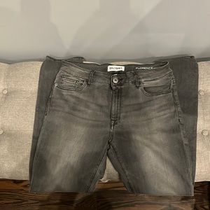 DL1916 Florence Instasculpt Ankle Skinny Jeans in Drizzle Size 31
